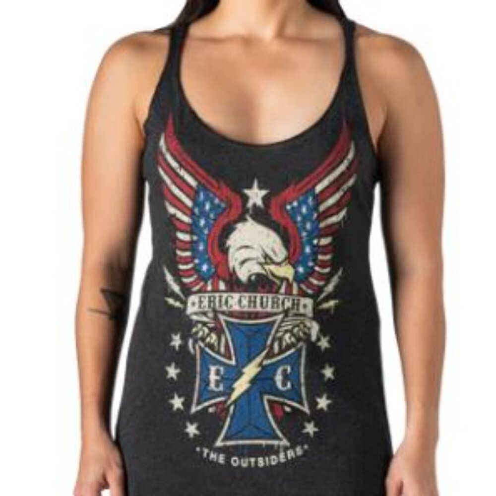Eric Church The Outsiders size small concert merch tank top